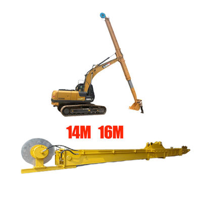 كاتربيلر 320B Telescopic Dipper Arm 14M تستخدم على نطاق واسع في بناء الشوارع الحضرية