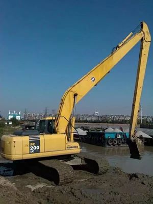 حفرة ذراع ممتدة هيونداي R215 مخصصة Q355B / Q690D للهندسة الأرضية 20T-40T