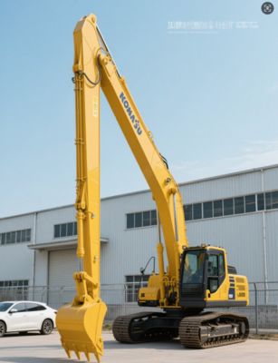 مبيعات المصنع مباشرة حفارة ذراع طويلة، ذراع دلو حفارة كوماتسو، Q355B Q690D عالية الجودة ذراع طويلة للحفارة