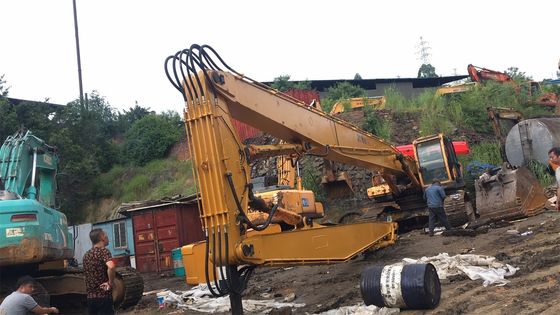 شهادة CE 23M Q355B عالية الوصول حفارة بذراع الرافعة طويل المدى ، 385 Hyundai Long Boom Excavator
