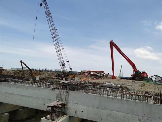 ZX200 DX200 SY205C ذراع الرافعة طويل المدى  320 20-22T 13-16 متر