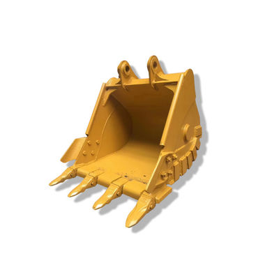 PC140 314 Wheel Loader Bucket 0.65cbm Q355B Hardox500 مادة