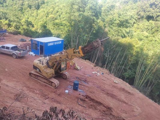 حفارة قصيرة 320 نفق الذراع متعددة الأغراض Q355B المواد