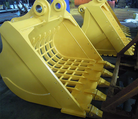 320 ZX330 Excavator Seive Bucket ، OEM ODM دائم الهيكل العظمي دلو