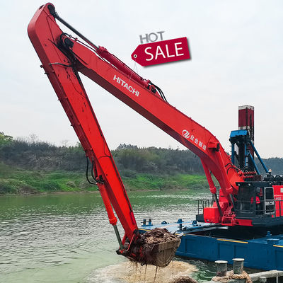 CE Antiwear 18 Meters Excavator Long Arm ، OEM ODM Excavator Long Reach Boom 20-50ton for PC120 320