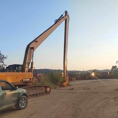 20 طن حفر Q355B ذراع طويلة Q690D حفر طويله مع الذراع والأسطوانة