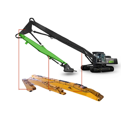 ذراع هدم عالي الجودة لحفارة الهدم ذات الوصول العالي من Cat لقطع غيار آلات البناء Cat320 PC200