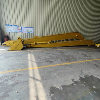ملحق ذراع الرافعة الطويلة Cat320D من كاتربيلر ، ذراع الوصول الطويل 18 مترًا مع دلو وأسطوانة