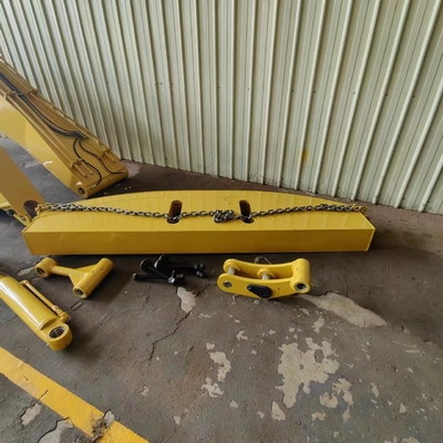 ملحق ذراع الرافعة الطويلة Cat320D من كاتربيلر ، ذراع الوصول الطويل 18 مترًا مع دلو وأسطوانة