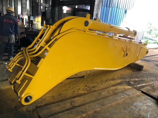Q355B ذراع ذراع الرافعة الصخرية الثقيلة للحفارة CAT450 ، ذراع الرافعة الثقيلة للحفارة