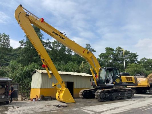 ذراع الوصول الطويل Kobelco Komatsu Hitachi 18m من السبائك الفولاذية العملي 320 PC200