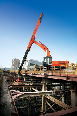 ذراع تلسكوبي للحفارة القابلة للسحب لشركة Hitachi ZX330 Volvo Ec480