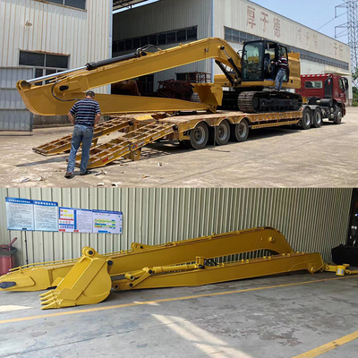 ذراع طويل عملي للحفارة 18 متر لـ Komatsu HITACHI HYUNDAI SANY