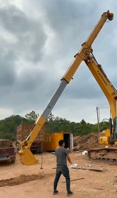 320 Long Boom Excavator Telescopic Arm ، حفارة تلسكوبية بذراع مع دلو