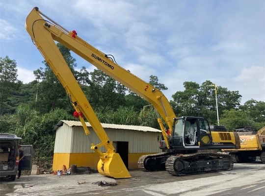 ذراع طويل عملي للحفارة 18 متر لـ Komatsu HITACHI HYUNDAI SANY