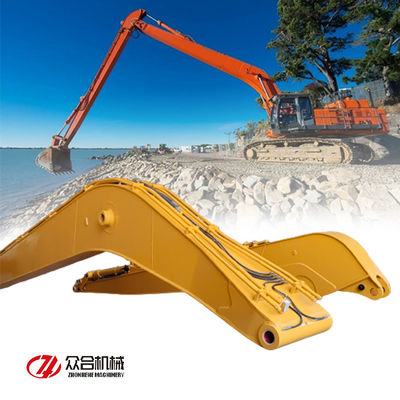 320 PC200 ZX300 20-50 Ton Excavator Long Arm مع خطوط أنابيب إضافية اختيارية