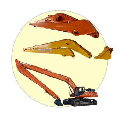320 PC200 ZX300 20-50 Ton Excavator Long Arm مع خطوط أنابيب إضافية اختيارية