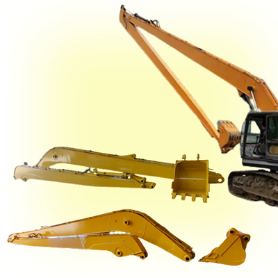 CAT320 PC200 ZX300 20-50 Ton Excavator Long Arm مع خطوط أنابيب إضافية اختيارية