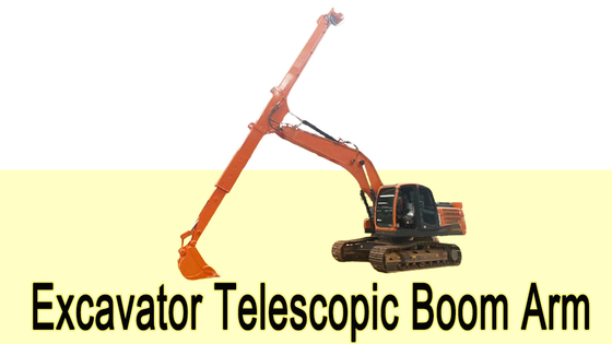 حفرة عالية الدقة ذراع تلسكوبية مرحلتين 12T-35T مؤسسة Pit Caisson Project LG700 ZX240