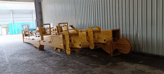 حفرة ذراع تلسكوبية مع دلو القشرة لهيتاشي  فولفو XCMG دوسان