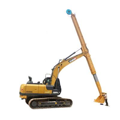 حفرة عالية الدقة ذراع تلسكوبية مرحلتين 12T-35T مؤسسة Pit Caisson Project LG700 ZX240