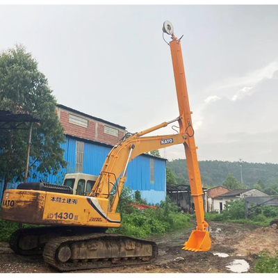 حفرة عالية الدقة ذراع تلسكوبية مرحلتين 12T-35T مؤسسة Pit Caisson Project LG700 ZX240