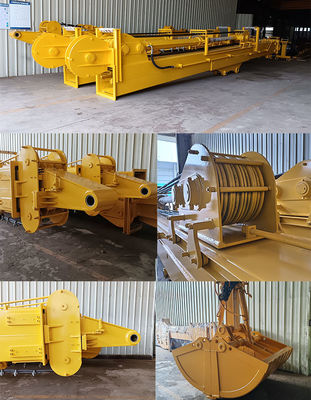 Antiwear 20-50ton Excavator Telescopic Boom Three Segment 25m 30m 32m  SY PC ZX