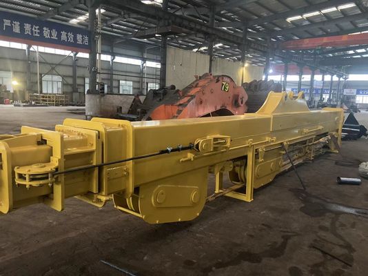 الحفرة ذراع هدم ثلاثة أقسام هيونداي R225 مخصصة 25T-45T مشروع هدم مبنى مرتفع Q355B