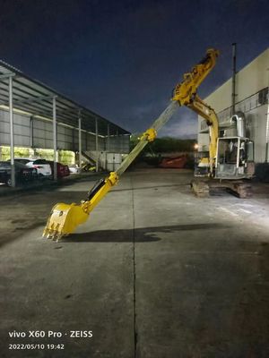 الحفرة ذراع هدم ثلاثة أقسام هيونداي R225 مخصصة 25T-45T مشروع هدم مبنى مرتفع Q355B