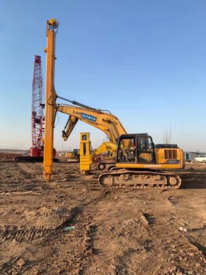 حفرة متعددة الوظائف SK350 ذراع تلسكوبية المرحلة الثانية BS700/Q690D خط أنابيب الطابق السفلي مشروع حفر التربة العفيفة 35T