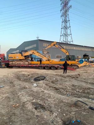 حفرة متعددة الوظائف SK350 ذراع تلسكوبية المرحلة الثانية BS700/Q690D خط أنابيب الطابق السفلي مشروع حفر التربة العفيفة 35T