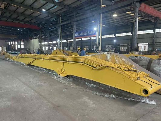 CAT349 22m Q355B حفر كومة القيادة ذراع حجم ذراع زاوية فتح حوالي 160 درجة