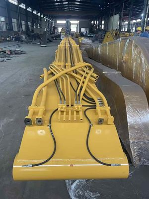 CAT349 22m Q355B حفر كومة القيادة ذراع حجم ذراع زاوية فتح حوالي 160 درجة
