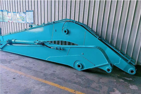 يضمن ذراع حفرة بعيدة المدى مع دلو وسباكة لـ CAT Kobelco