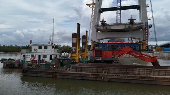 ذراع حفرة ذراع طويلة مع دلو وسيلندر لـ  KOBELCO هيتاشي