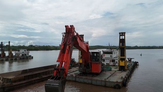 ذراع حفرة ذراع طويلة مع دلو وسيلندر لـ CAT KOBELCO هيتاشي