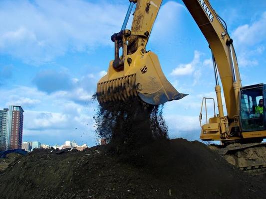 جرافة هيكلية للحفارات Cat312 Pc130، ملحقات حفارات خلفية متينة