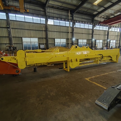 Three Stage Telescopic Arm Excavator Long Reach Boom and Arm Extension Long Reach Boom Arm for SH370 Excavator