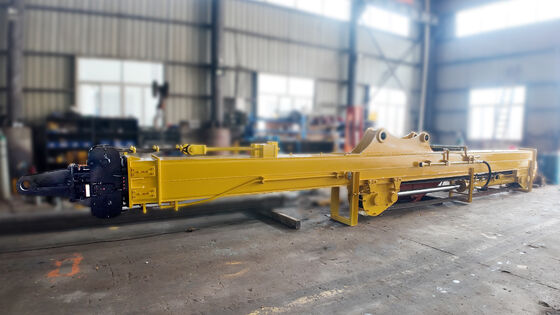 25M Excavator Three Section Telescopic Sliding Arm Construction Machinery Attachment