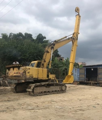 حفارة ذراع تلسكوبي بوم حفار ذراع مقاومة للاهتراء من قسمين تلسكوبي لـ PC200 ZX200 CAT320