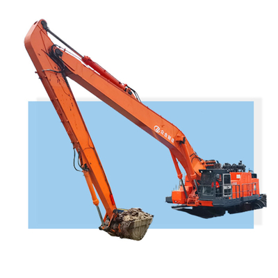 18m 19m Long Reach Excavator Booms أصفر أسود لون مخصص