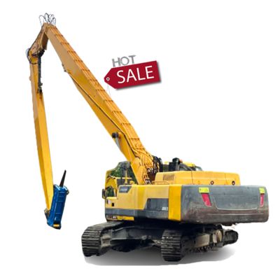ذراع هدم ثلاثي الأجزاء بطول 16-20 مترًا للحفارات ZX250 ZX260 ZX330 لآلة البناء