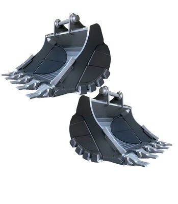 حفار كبير فائق لـ فولفو مع جرافة صخور للمناولة الثقيلة في الظروف الصخرية